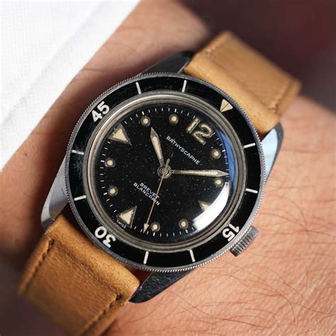 blancpain fifty fathoms bathyscaphe vintage.